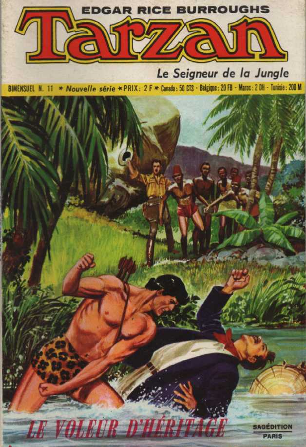 Scan de la Couverture Tarzan Nouvelle Srie n 11